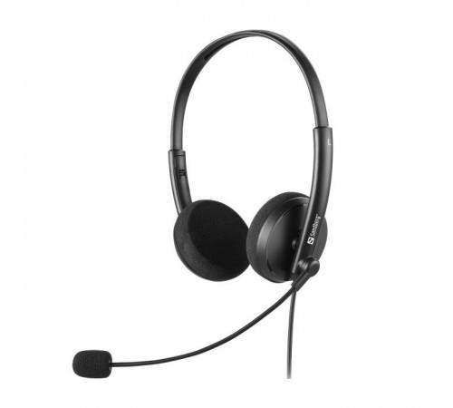 Навушники Sandberg Office Headset 3,5мм Black (325-41) Навушники Sandberg Office Headset 3,5мм Black (325-41)