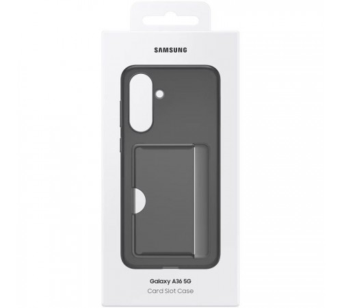 Чохол до мобільного телефона Samsung Galaxy A36 (A366), Card Slot Case black (EF-OA366TBEGWW) Чохол до мобільного телефона Samsung Galaxy A36 (A366), Card Slot Case black (EF-OA366TBEGWW)