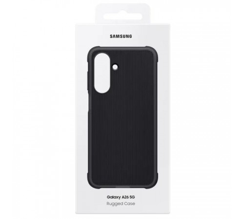 Чохол до мобільного телефона Samsung Galaxy A26 (A266) Rugged case Black (EF-RA266CBEGWW) Чохол до мобільного телефона Samsung Galaxy A26 (A266) Rugged case Black (EF-RA266CBEGWW)
