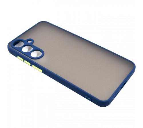 Чохол до мобільного телефона Dengos Matte Samsung Galaxy M55 5G (Blue) (DG-TPU-MATT-159) Чохол до мобільного телефона Dengos Matte Samsung Galaxy M55 5G (Blue) (DG-TPU-MATT-159)