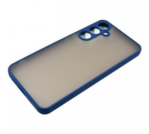 Чохол до мобільного телефона Dengos Matte Samsung Galaxy M55 5G (Blue) (DG-TPU-MATT-159) Чохол до мобільного телефона Dengos Matte Samsung Galaxy M55 5G (Blue) (DG-TPU-MATT-159)