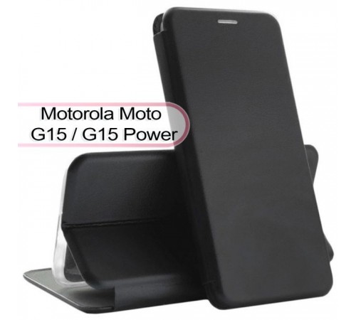 Чохол до мобільного телефона BeCover Exclusive Motorola Moto G15 / G15 Power Black (713513) Чохол до мобільного телефона BeCover Exclusive Motorola Moto G15 / G15 Power Black (713513)