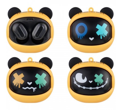 Навушники XoKo G05-face changing TWS Yellow-Black (G05-YEBK) Навушники XoKo G05-face changing TWS Yellow-Black (G05-YEBK)