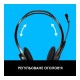 Наушники Logitech PC 960 Stereo Headset USB (981-000100)