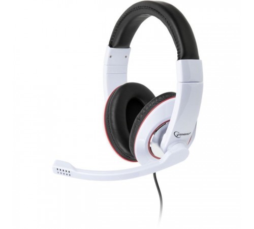 Наушники Gembird MHS-001 White (MHS-001-GW) Наушники Gembird MHS-001 White (MHS-001-GW)