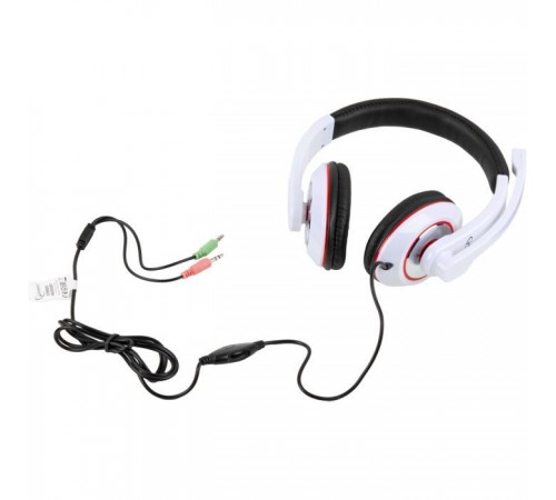 Наушники Gembird MHS-001 White (MHS-001-GW) Наушники Gembird MHS-001 White (MHS-001-GW)