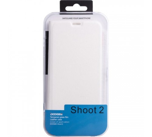 Чохол до мобільного телефона Doogee Shoot 2 Package(White) (DGA57-BC001-03Z) Чохол до мобільного телефона Doogee Shoot 2 Package(White) (DGA57-BC001-03Z)