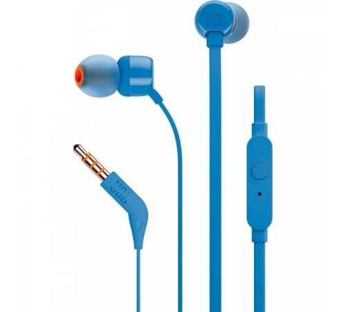 Наушники JBL T110 Blue (JBLT110BLU) Наушники JBL T110 Blue (JBLT110BLU)