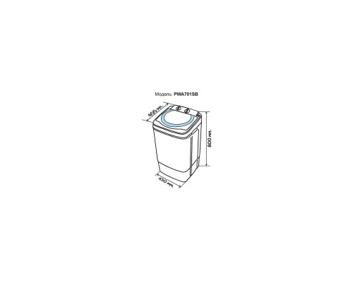 Пральна машина PRIME Technics PWA701SB