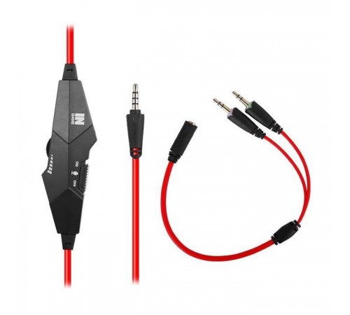 Наушники Gemix N1 Black-Red Gaming Наушники Gemix N1 Black-Red Gaming