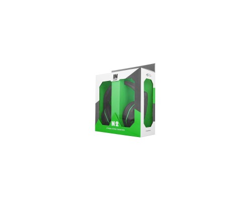 Навушники Gemix N2 LED Black-Green Gaming Навушники Gemix N2 LED Black-Green Gaming