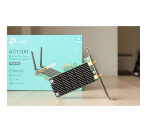 Ретранслятор TP-Link Archer T4E AC1200, PCI Express, Beamforming (ARCHER-T4E) Ретранслятор TP-Link Archer T4E AC1200, PCI Express, Beamforming (ARCHER-T4E)