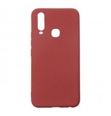 Чохол до мобільного телефона Dengos Carbon Vivo Y15, red (DG-TPU-CRBN-97) (DG-TPU-CRBN-97)