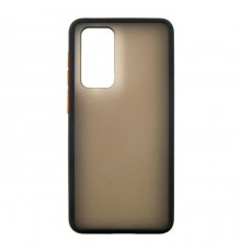 Чохол до мобільного телефона Dengos Matt Huawei P40, black (DG-TPU-MATT-46) (DG-TPU-MATT-46)