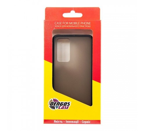 Чохол до мобільного телефона Dengos Matt Huawei P40, black (DG-TPU-MATT-46) (DG-TPU-MATT-46) Чохол до мобільного телефона Dengos Matt Huawei P40, black (DG-TPU-MATT-46) (DG-TPU-MATT-46)