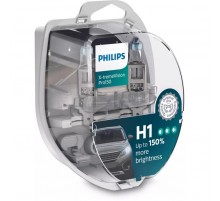 Автолампа Philips H1 X-treme VISION PRO +150%, 3700K, 2шт/блистер (12258XVPS2)