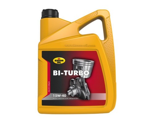 Моторна олива Kroon-Oil BI-TURBO 15W-40 5л (KL 00328) Моторна олива Kroon-Oil BI-TURBO 15W-40 5л (KL 00328)