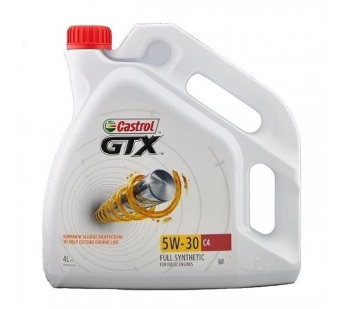 Моторна олива Castrol GTX 5W-30 C4 4л (CS 5W30 GTX C4 4L) Моторна олива Castrol GTX 5W-30 C4 4л (CS 5W30 GTX C4 4L)