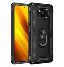 Чохол до мобільного телефона BeCover Military Poco X3 Black (705643)