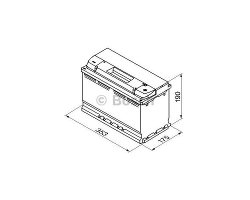 Акумулятор автомобільний Bosch 100А (0 092 S50 130) Акумулятор автомобільний Bosch 100А (0 092 S50 130)