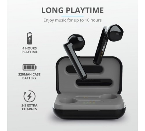 Навушники Trust Primo Touch True Wireless Mic Black (23712) Навушники Trust Primo Touch True Wireless Mic Black (23712)