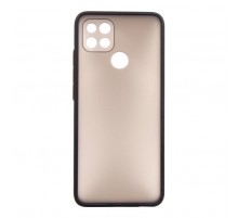 Чохол до мобільного телефона Dengos Matt OPPO A15/A15s, black (DG-TPU-MATT-67)