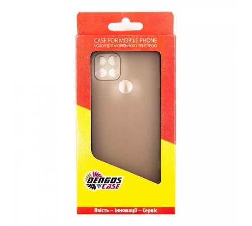Чохол до мобільного телефона Dengos Matt OPPO A15/A15s, black (DG-TPU-MATT-67) Чохол до мобільного телефона Dengos Matt OPPO A15/A15s, black (DG-TPU-MATT-67)
