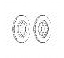 Гальмівний диск FERODO DDF2327C