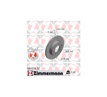 Тормозной диск ZIMMERMANN 100.1236.20