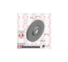 Тормозной диск ZIMMERMANN 150.2948.20