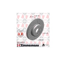 Тормозной диск ZIMMERMANN 150.3483.52