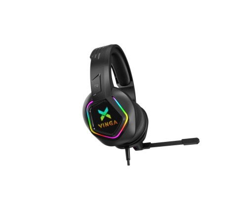 Наушники Vinga HSCU-160 Gaming LED Black (HSCU-160) Наушники Vinga HSCU-160 Gaming LED Black (HSCU-160)