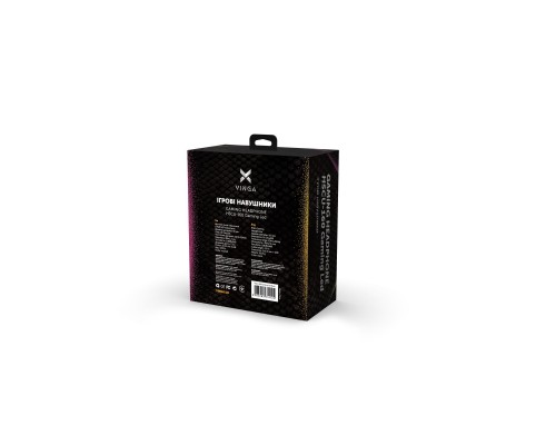 Наушники Vinga HSCU-160 Gaming LED Black (HSCU-160) Наушники Vinga HSCU-160 Gaming LED Black (HSCU-160)