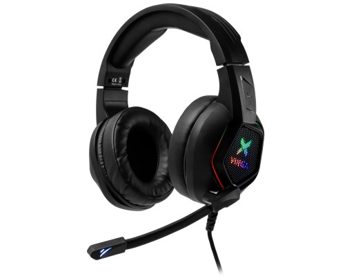 Наушники Vinga HSCU-160 Gaming LED Black (HSCU-160) Наушники Vinga HSCU-160 Gaming LED Black (HSCU-160)
