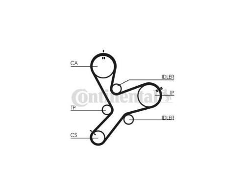 Ремень ГРМ CONTITECH CT1152 Ремень ГРМ CONTITECH CT1152