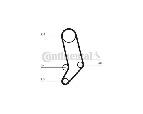 Ремінь ГРМ CONTITECH CT939 Ремінь ГРМ CONTITECH CT939