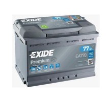 Аккумулятор автомобильный EXIDE PREMIUM 77A (EA770)
