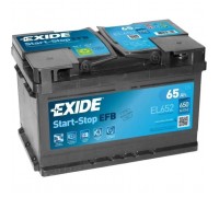 Аккумулятор автомобильный EXIDE START-STOP EFB 65A (EL652)
