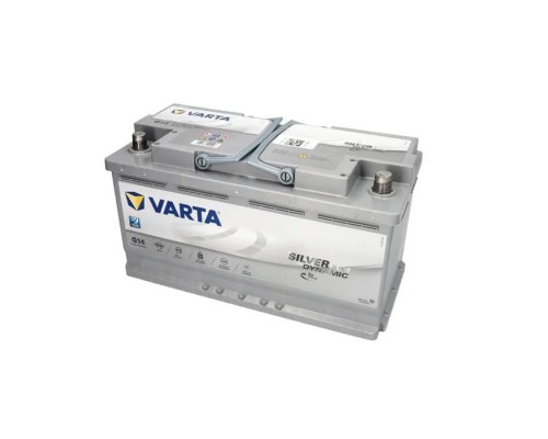 Акумулятор автомобільний Varta Silver Dynamic AGM 95А Ев (-/+) G14 (850EN) (595901085) Акумулятор автомобільний Varta Silver Dynamic AGM 95А Ев (-/+) G14 (850EN) (595901085)