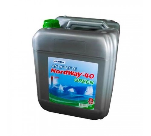 Антифриз МФК "NordWay -40" (-32C) зелен. ПЕ кан.8,87кг (30815) Антифриз МФК "NordWay -40" (-32C) зелен. ПЕ кан.8,87кг (30815)
