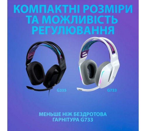 Наушники Logitech G335 Wired Gaming Black (981-000978) Наушники Logitech G335 Wired Gaming Black (981-000978)