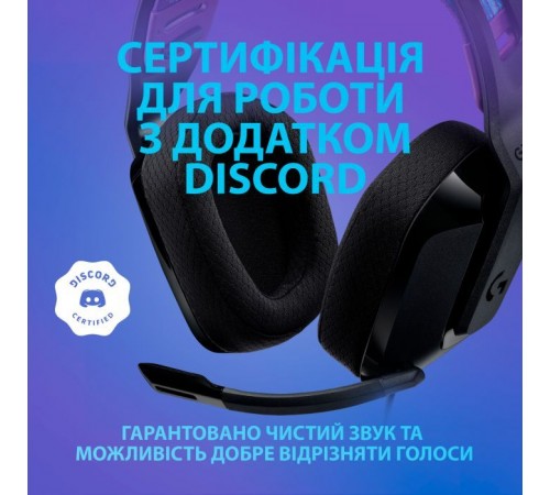 Наушники Logitech G335 Wired Gaming Black (981-000978) Наушники Logitech G335 Wired Gaming Black (981-000978)