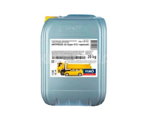 Антифриз Yuko -40 Super G12+ червоний 20л (4820070248968) Антифриз Yuko -40 Super G12+ червоний 20л (4820070248968)