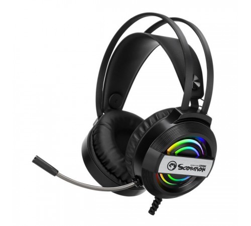 Навушники Marvo HG8902 Multi-LED Black (HG8902) Навушники Marvo HG8902 Multi-LED Black (HG8902)