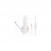 Наушники Gembird MHS-03 White/Red (MHS-03-WTRD)