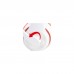 Наушники Gembird MHS-03 White/Red (MHS-03-WTRD)