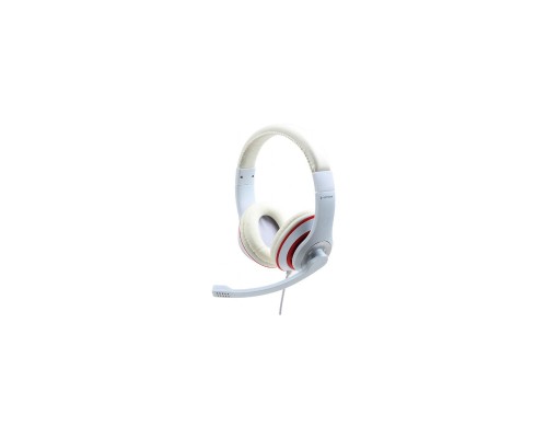 Наушники Gembird MHS-03 White/Red (MHS-03-WTRD) Наушники Gembird MHS-03 White/Red (MHS-03-WTRD)