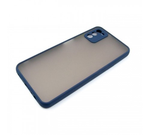 Чохол до мобільного телефона Dengos Matt Samsung Galaxy A03s blue (DG-TPU-MATT-86) Чохол до мобільного телефона Dengos Matt Samsung Galaxy A03s blue (DG-TPU-MATT-86)