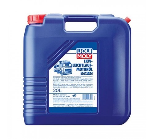 Моторна олива Liqui Moly LKW Leichtlauf-Motoroil SAE 10W-40 Basic 20л (4743) Моторна олива Liqui Moly LKW Leichtlauf-Motoroil SAE 10W-40 Basic 20л (4743)