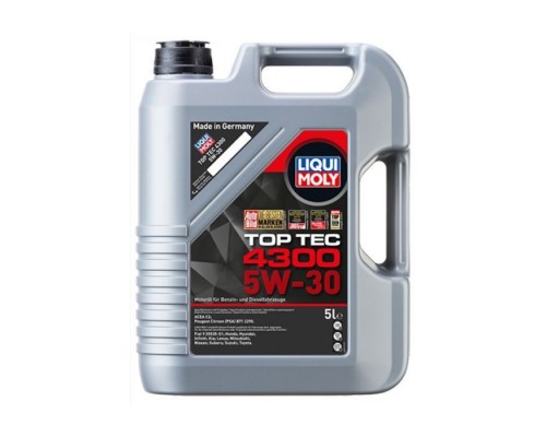 Моторное масло Liqui Moly Top Tec 4300 SAE 5W-30 5л. (8031) Моторное масло Liqui Moly Top Tec 4300 SAE 5W-30 5л. (8031)